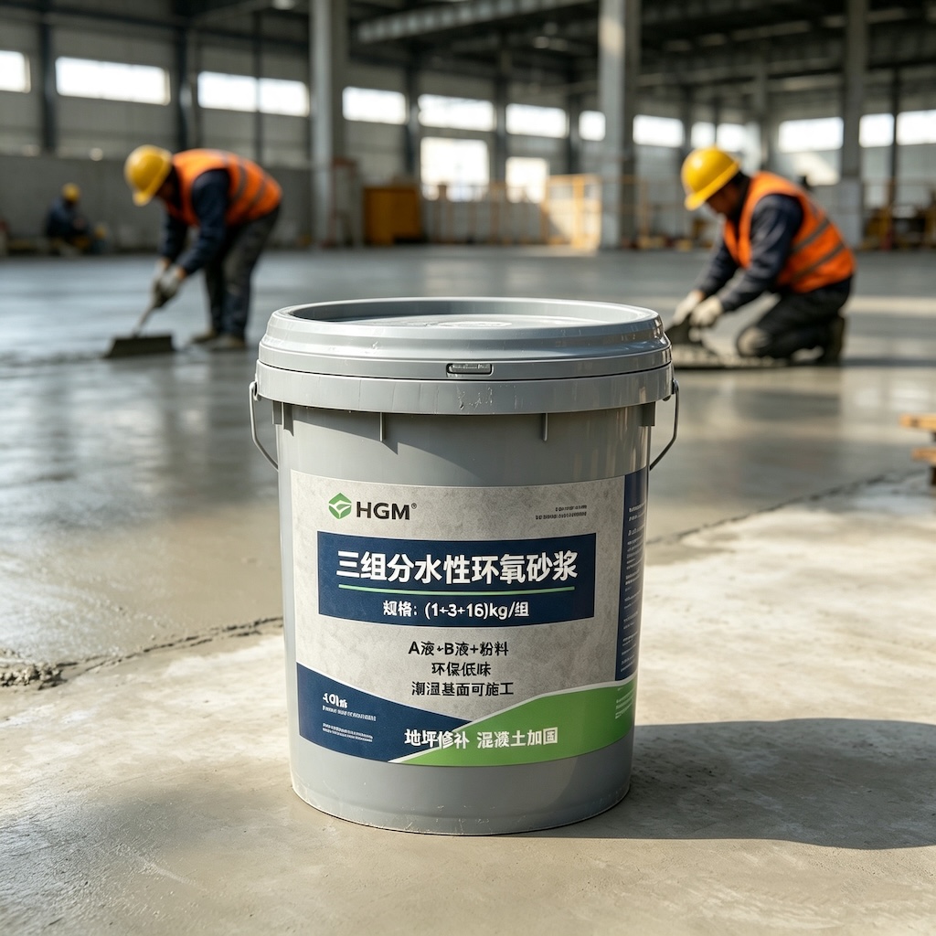 石灰窑三组份水性环氧砂浆